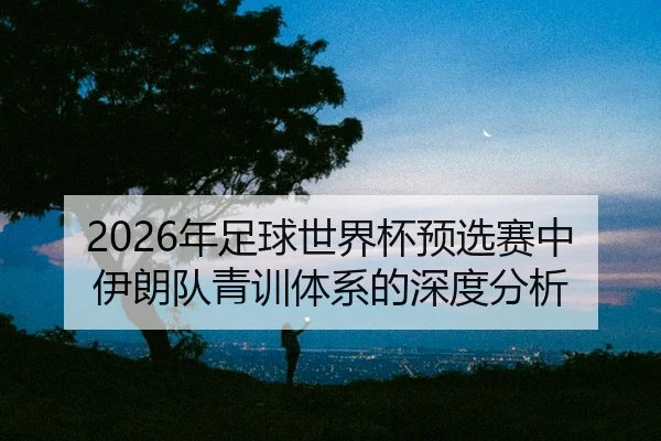 2026年足球世界杯预选赛中伊朗队青训体系的深度分析